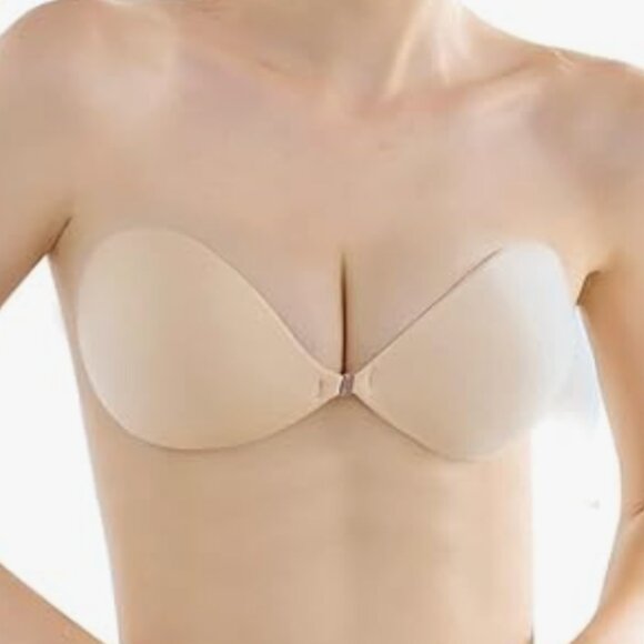 Strapless Self-adhesive Cloth Bra size A - Picture 1 of 4